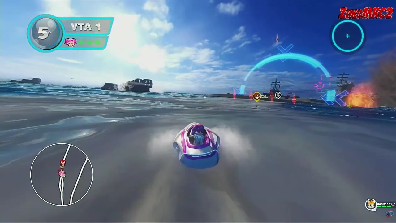 Captura de Sonic And All Stars Racing Transformed